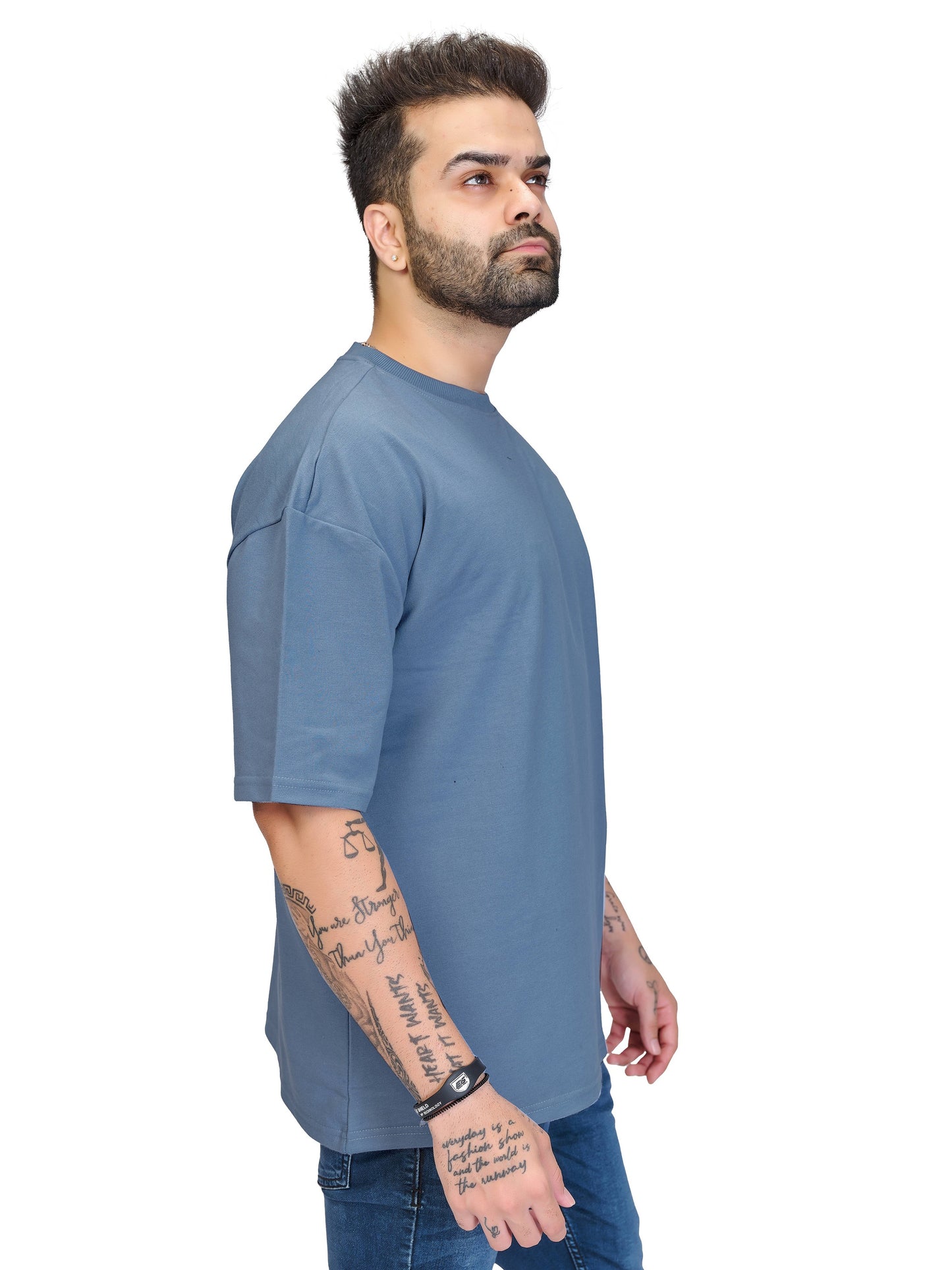 Sky Blue Unisex Oversized T-shirt