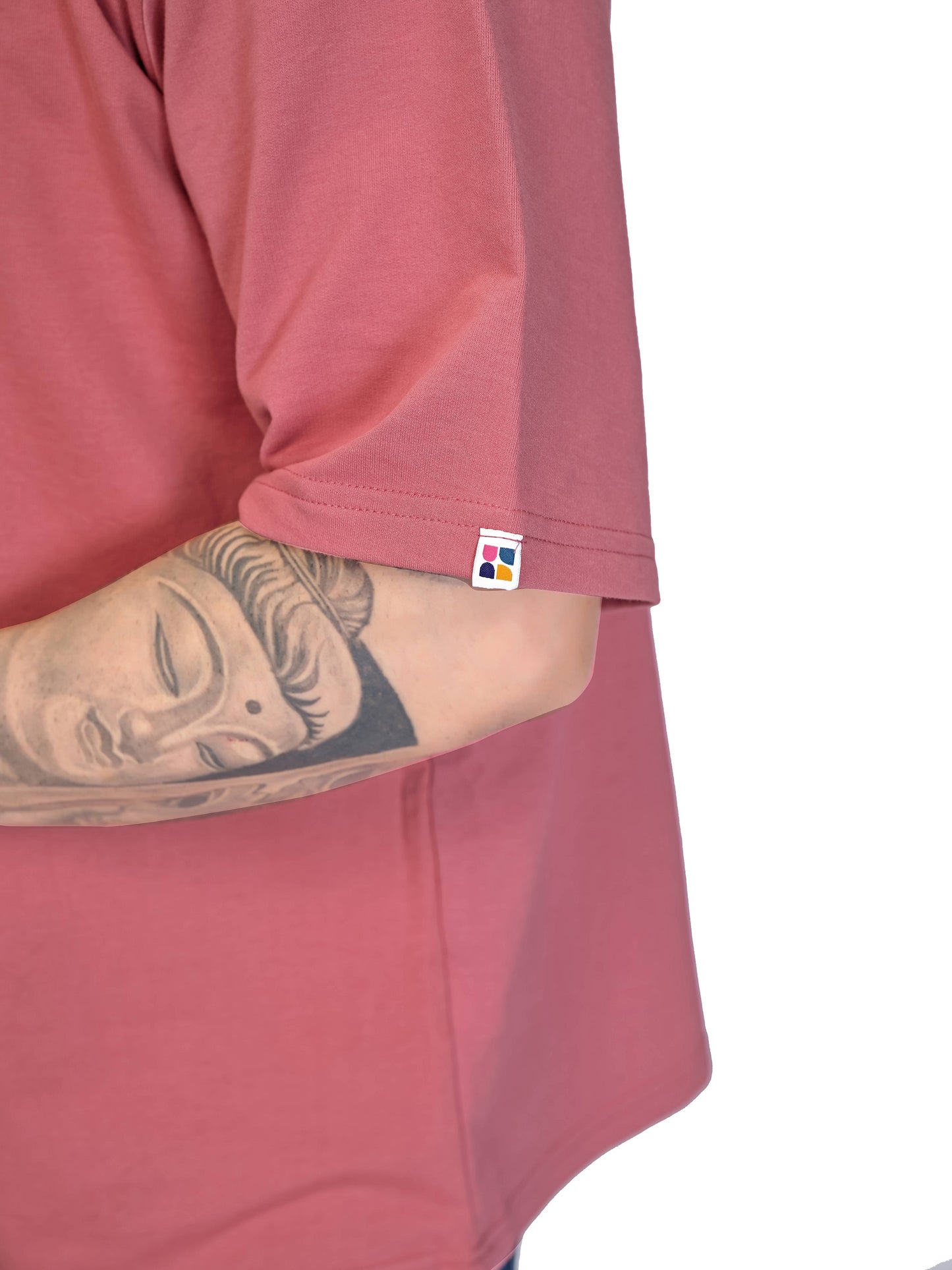 Pink Unisex Oversized T-shirt
