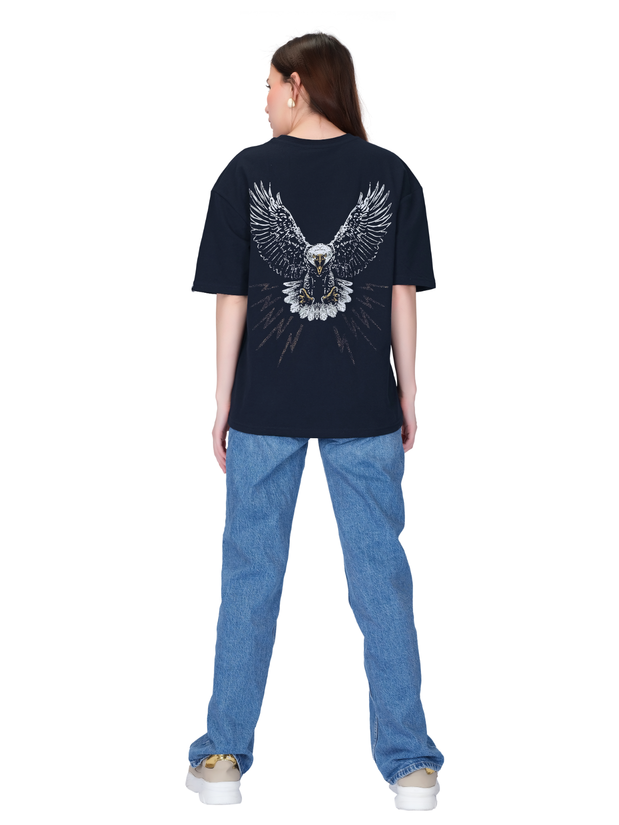 Deep Blue Unisex Oversized T-shirt