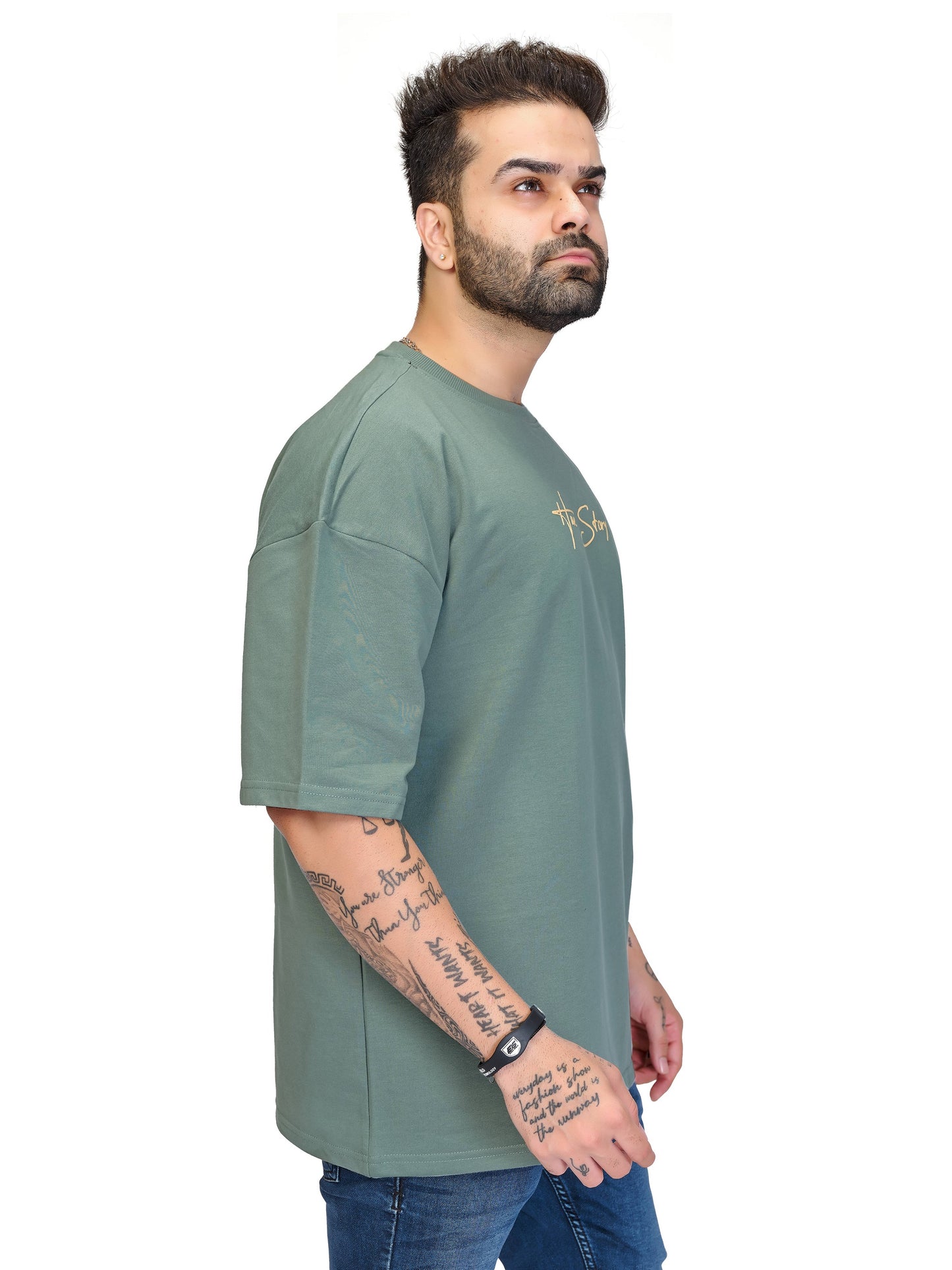 Green Unisex Oversized T-shirt