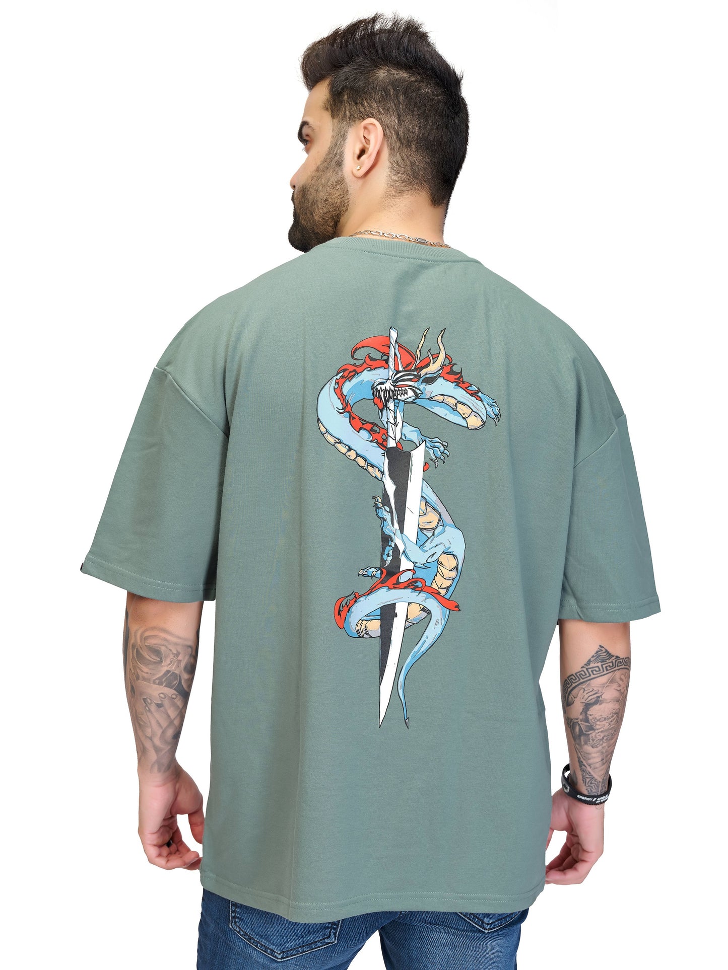Green Unisex Oversized T-shirt
