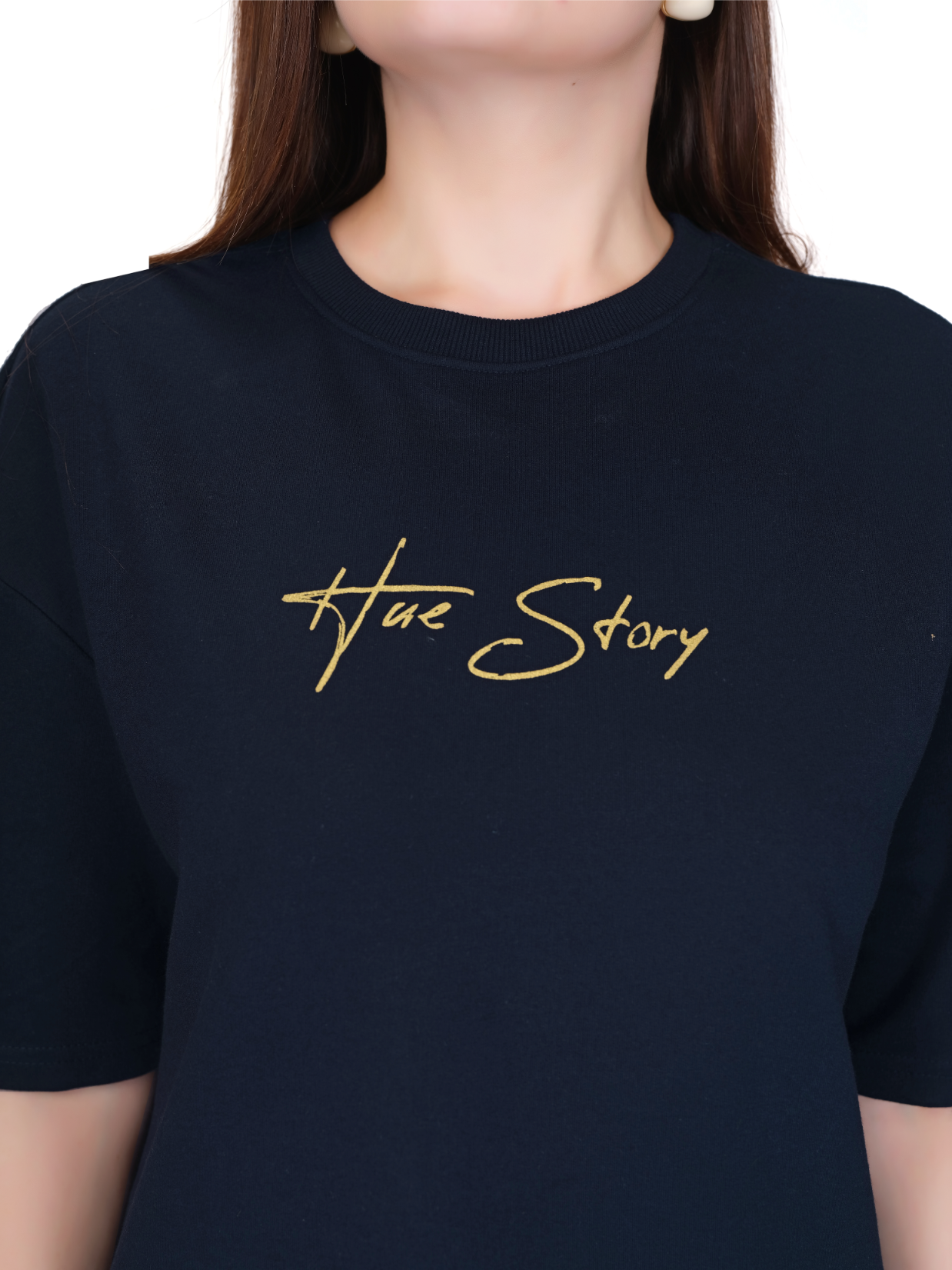 Deep Blue Unisex Oversized T-shirt