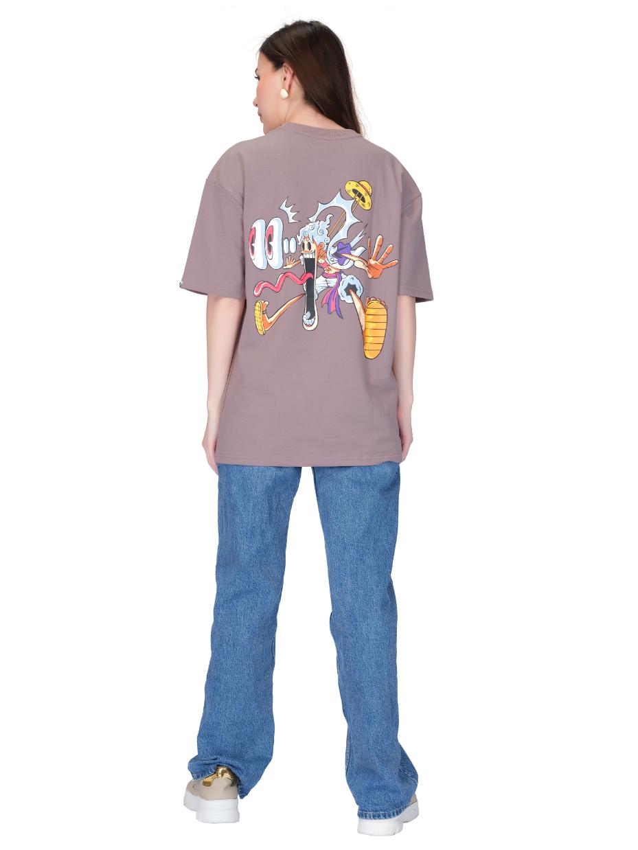 Powder Pink Unisex Oversized T-shirt