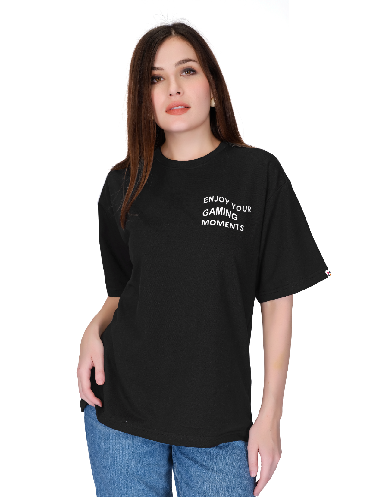 Black Unisex Oversized T-shirt