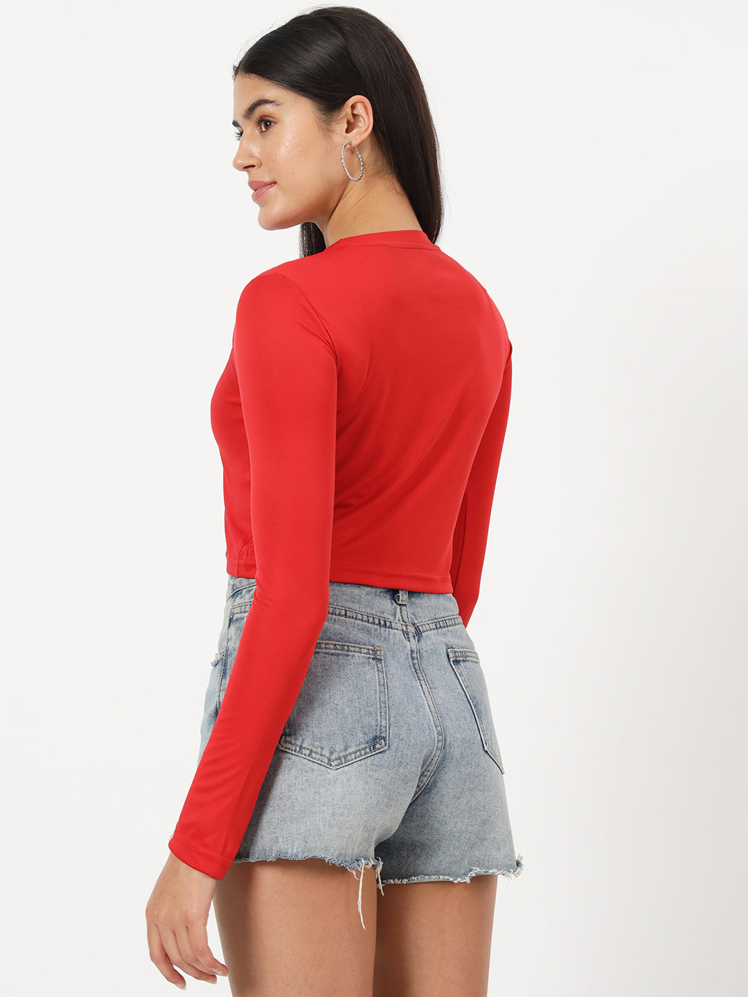 Crop Top Long Sleeves
