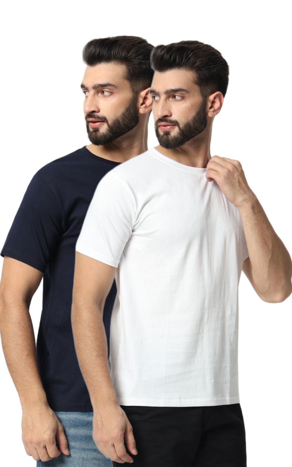 Plain Tshirt Combo (Pack of 2)
