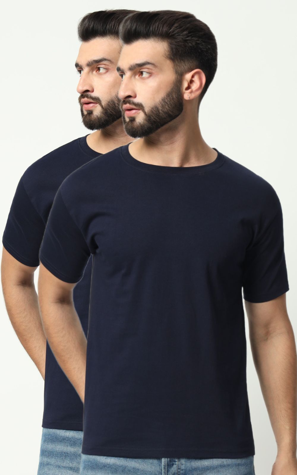 Plain Tshirt Combo (Pack of 2)