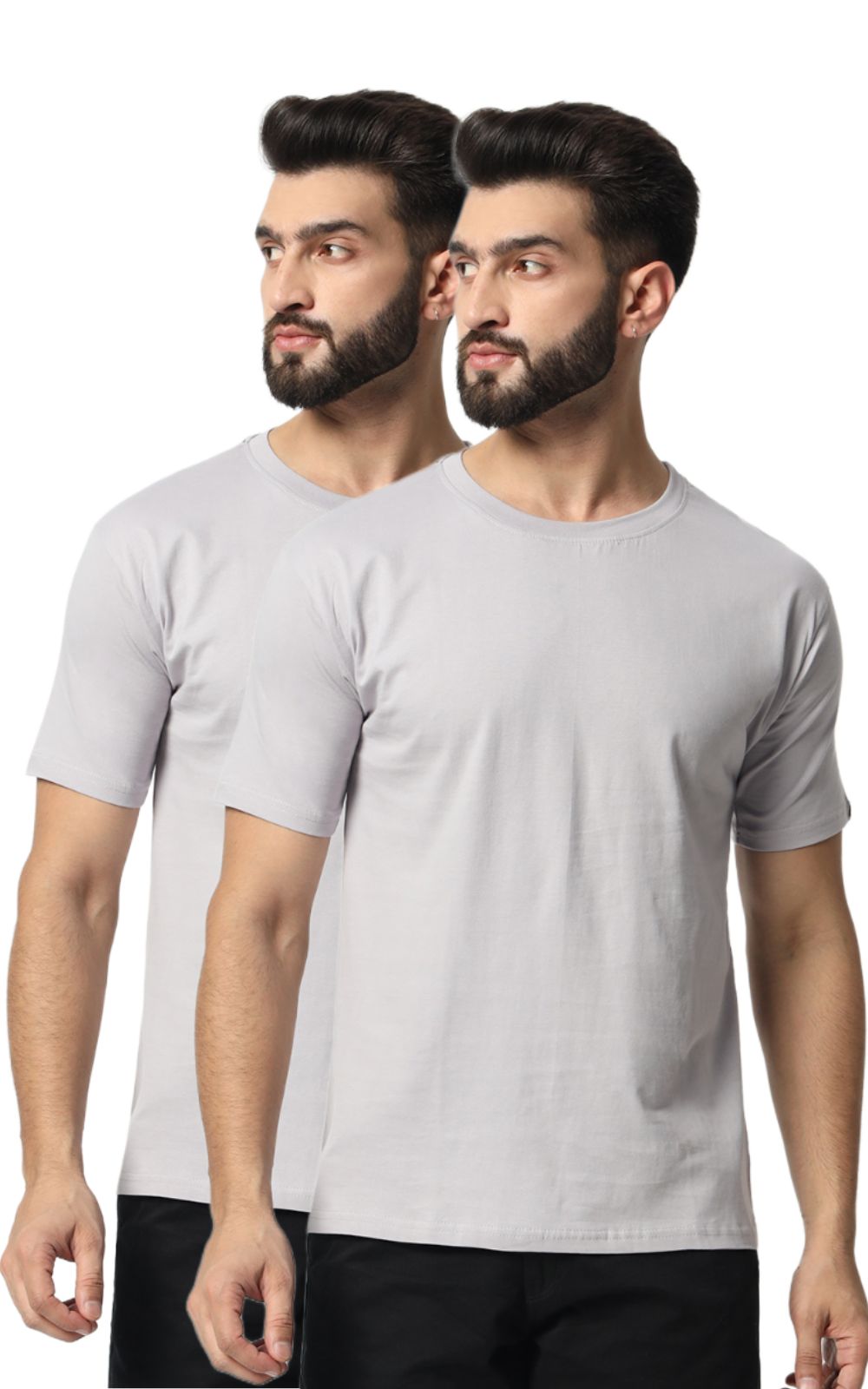 Plain Tshirt Combo (Pack of 2)