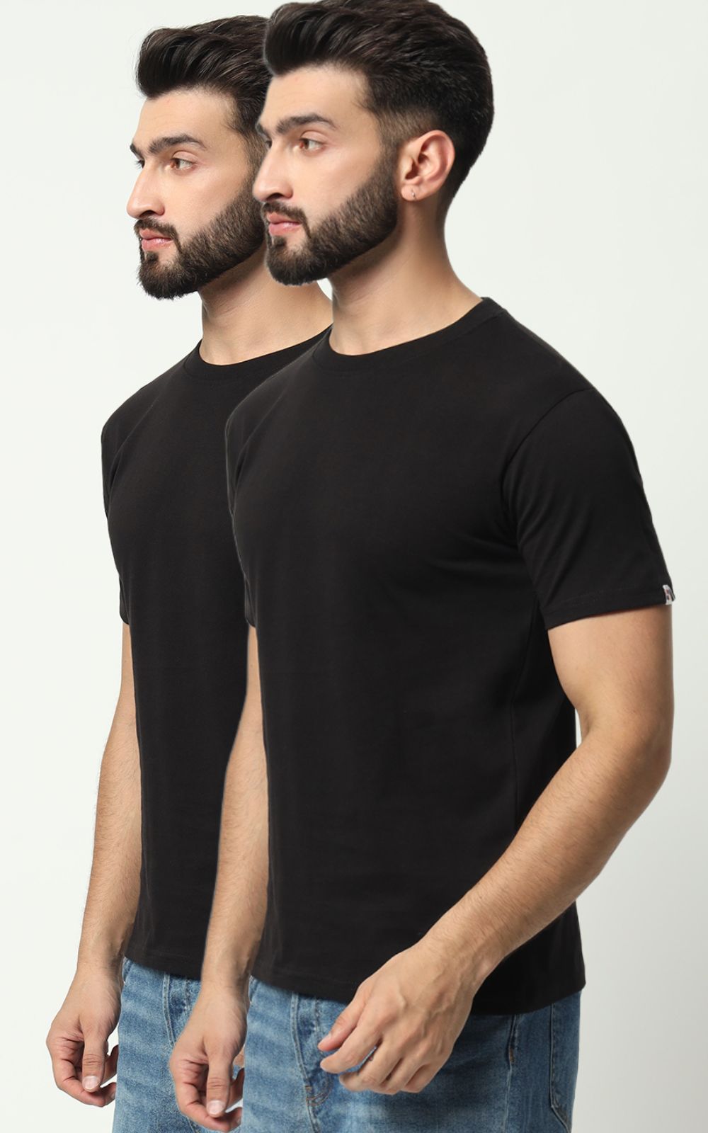 Plain Tshirt Combo (Pack of 2)