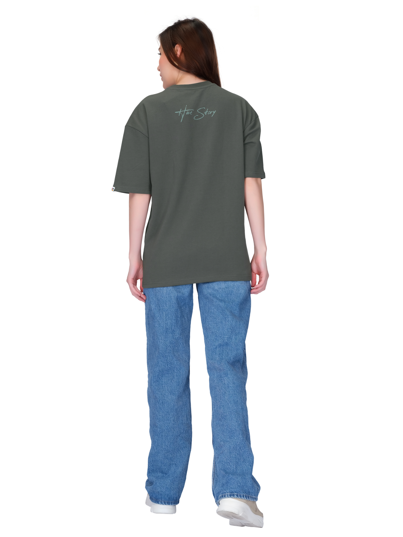 Dark Grey Unisex Oversized T-shirt