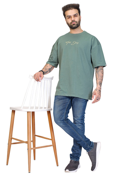 Green Unisex Oversized T-shirt