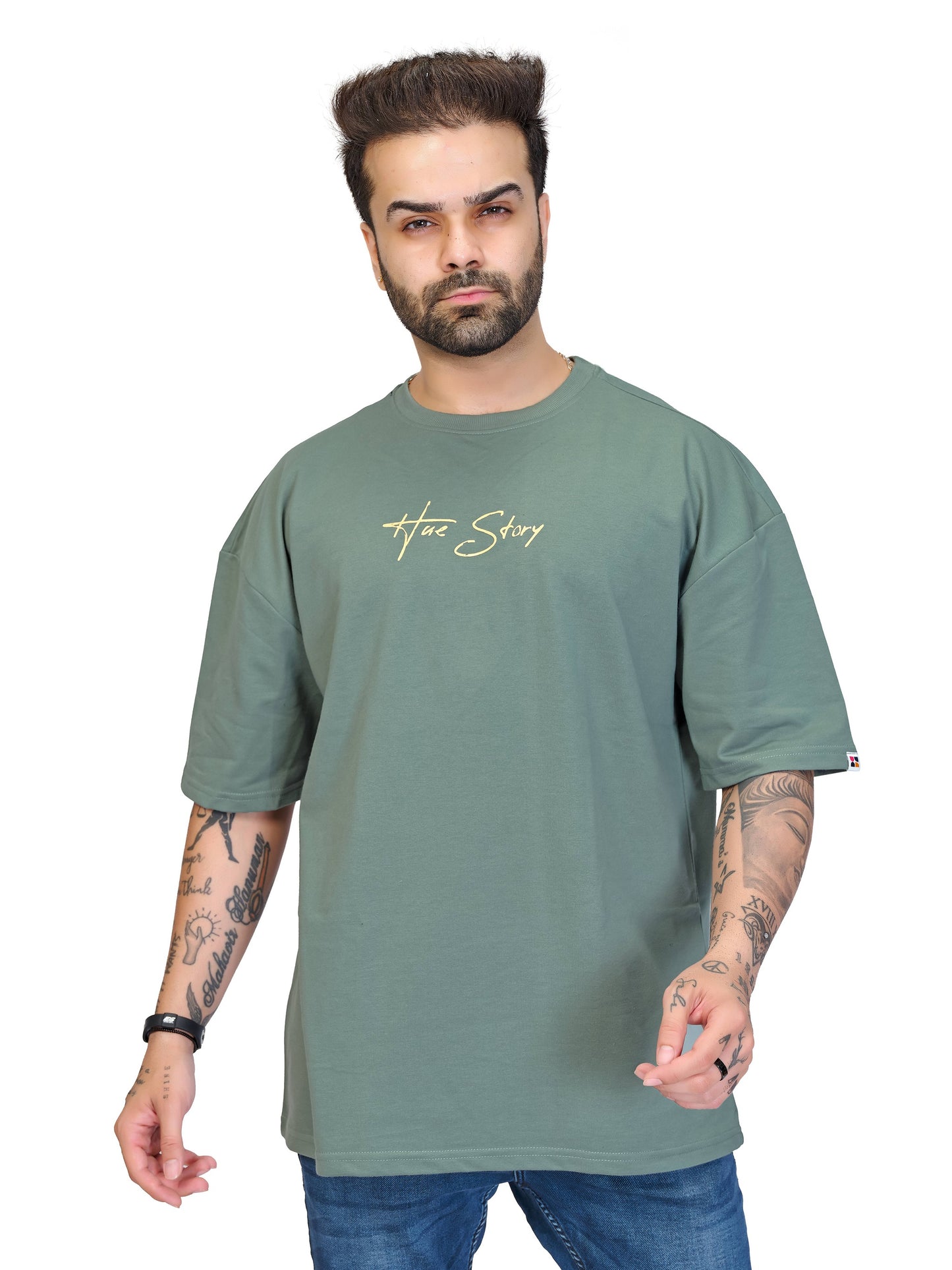 Green Unisex Oversized T-shirt
