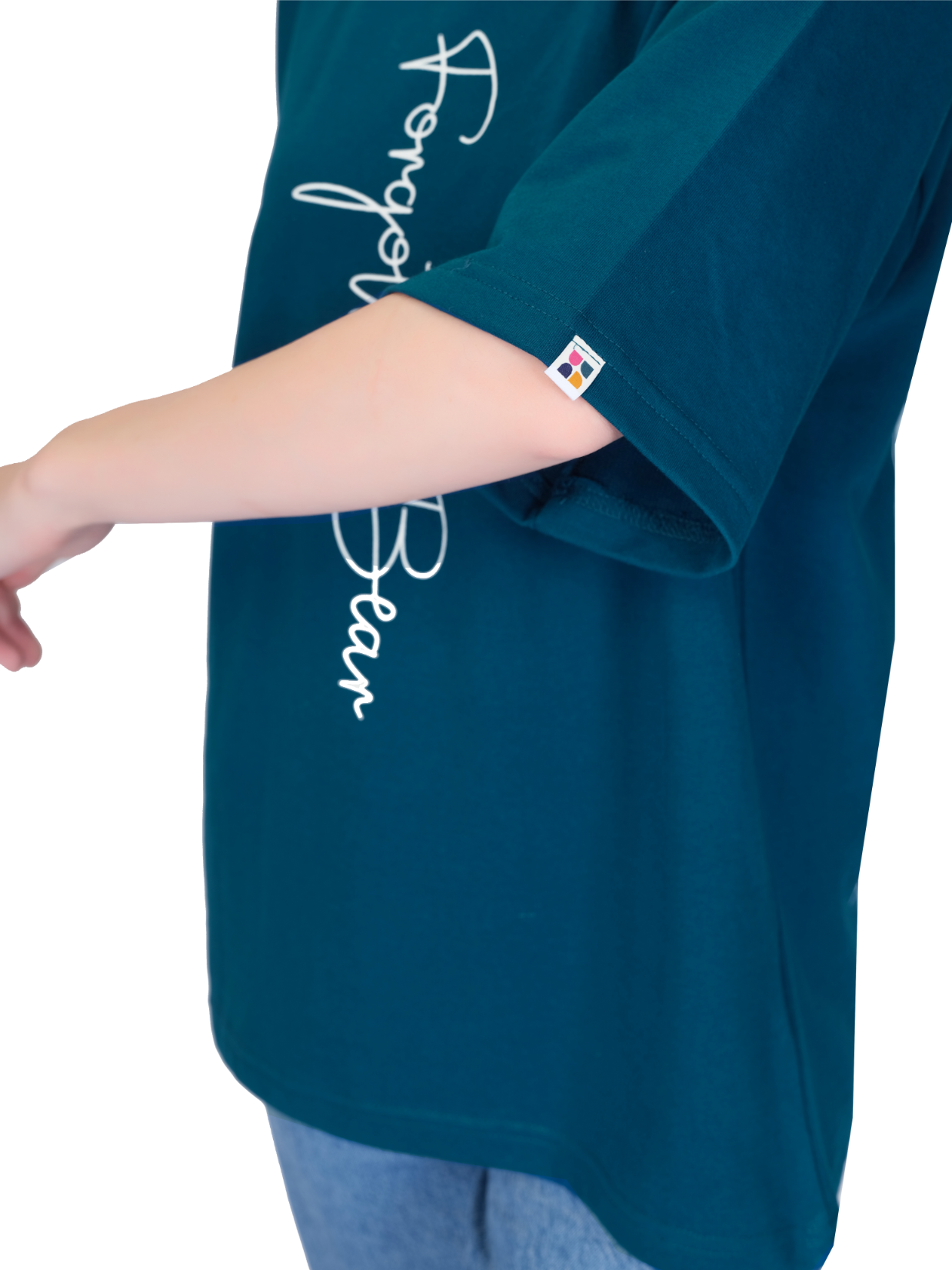 Petrol Blue Unisex Oversized T-shirt