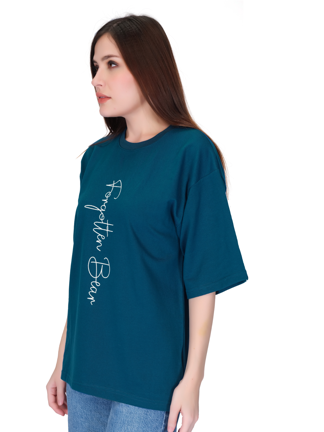 Petrol Blue Unisex Oversized T-shirt