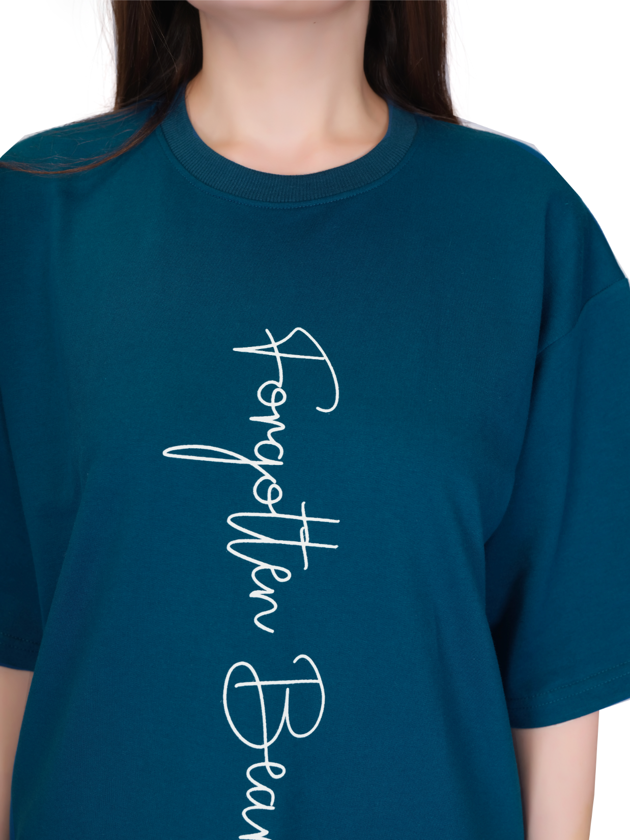 Petrol Blue Unisex Oversized T-shirt