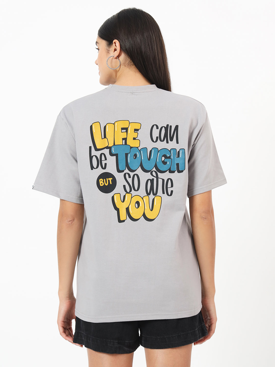 Light Grey Unisex Oversized T-shirt