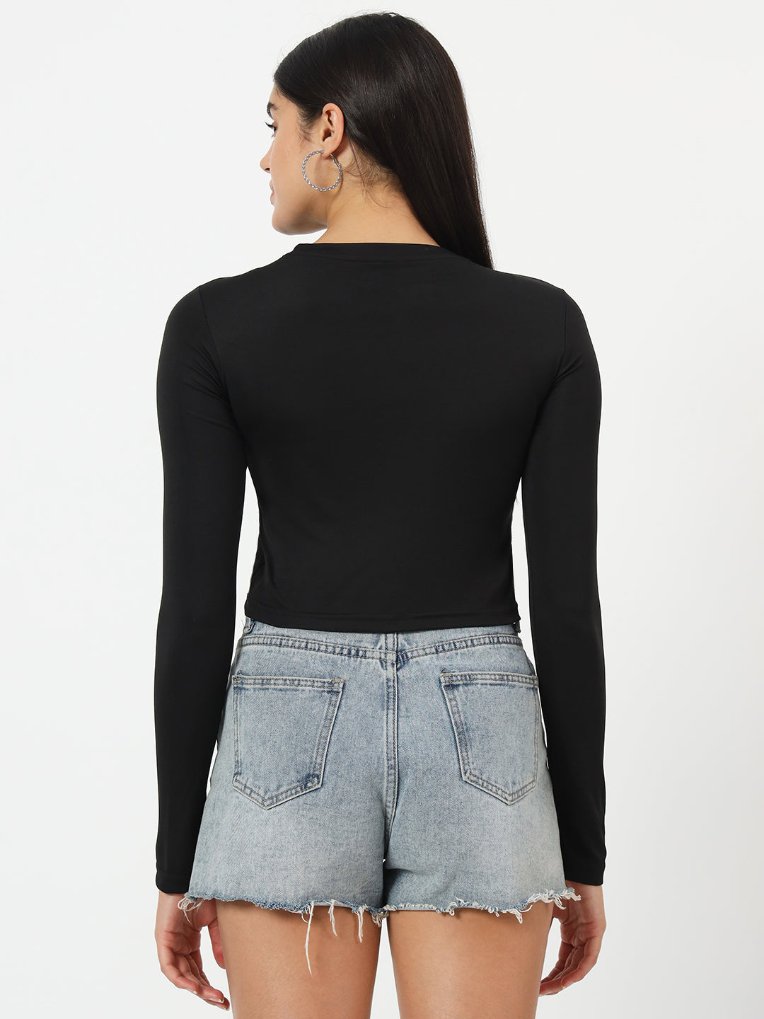 Crop Top Long Sleeves