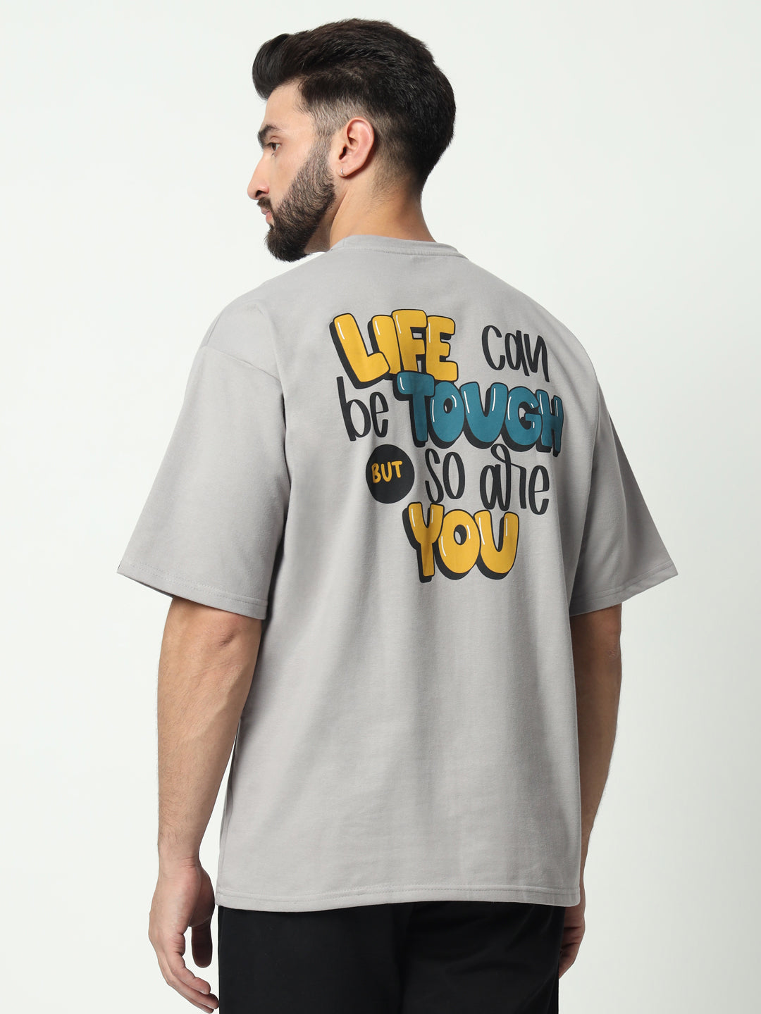 Light Grey Unisex Oversized T-shirt