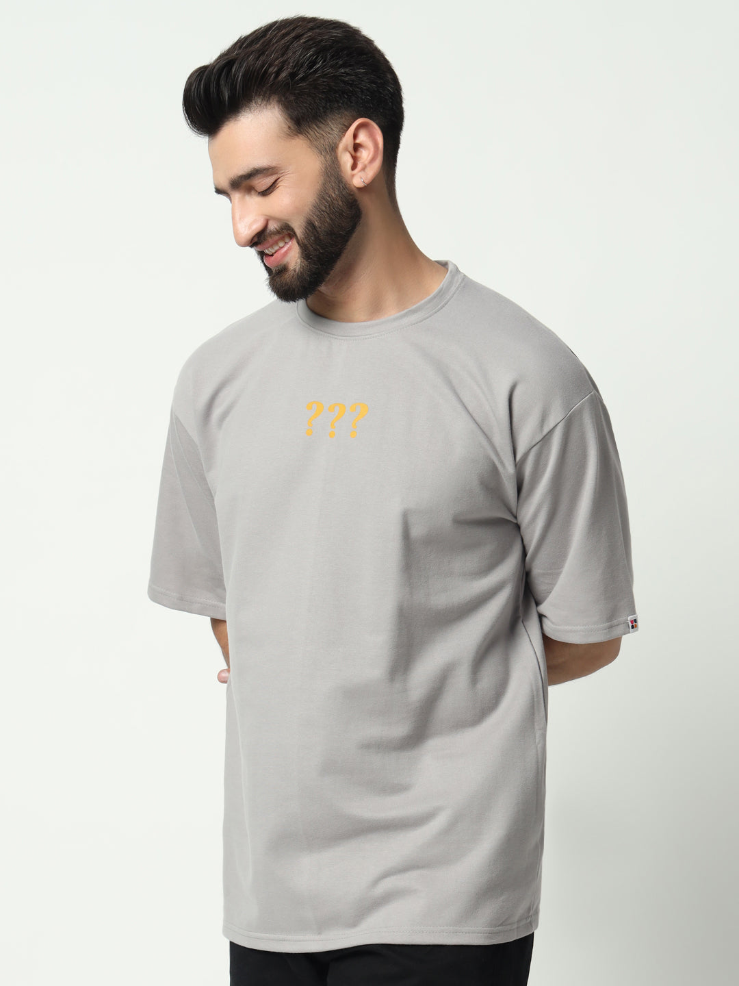 Light Grey Unisex Oversized T-shirt
