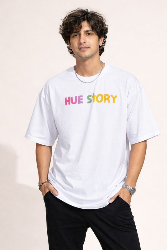 White Unisex Oversized T-shirt