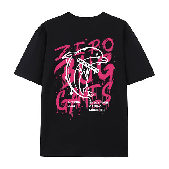 Black Unisex Oversized T-shirt