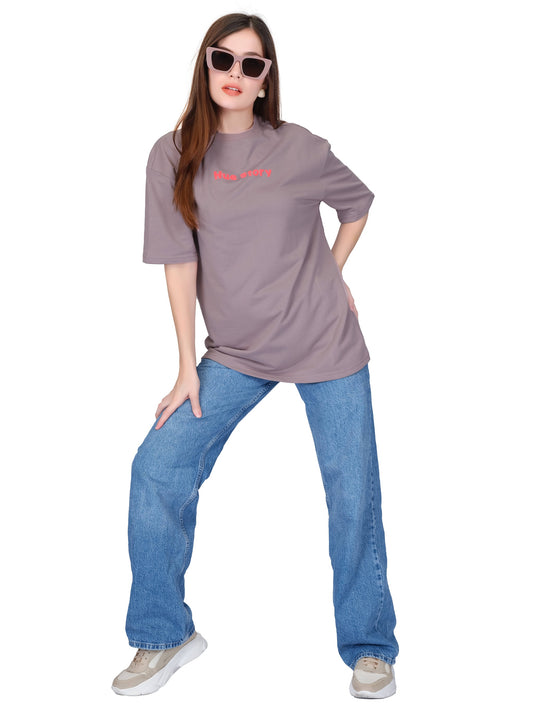 Powder Pink Unisex Oversized T-shirt