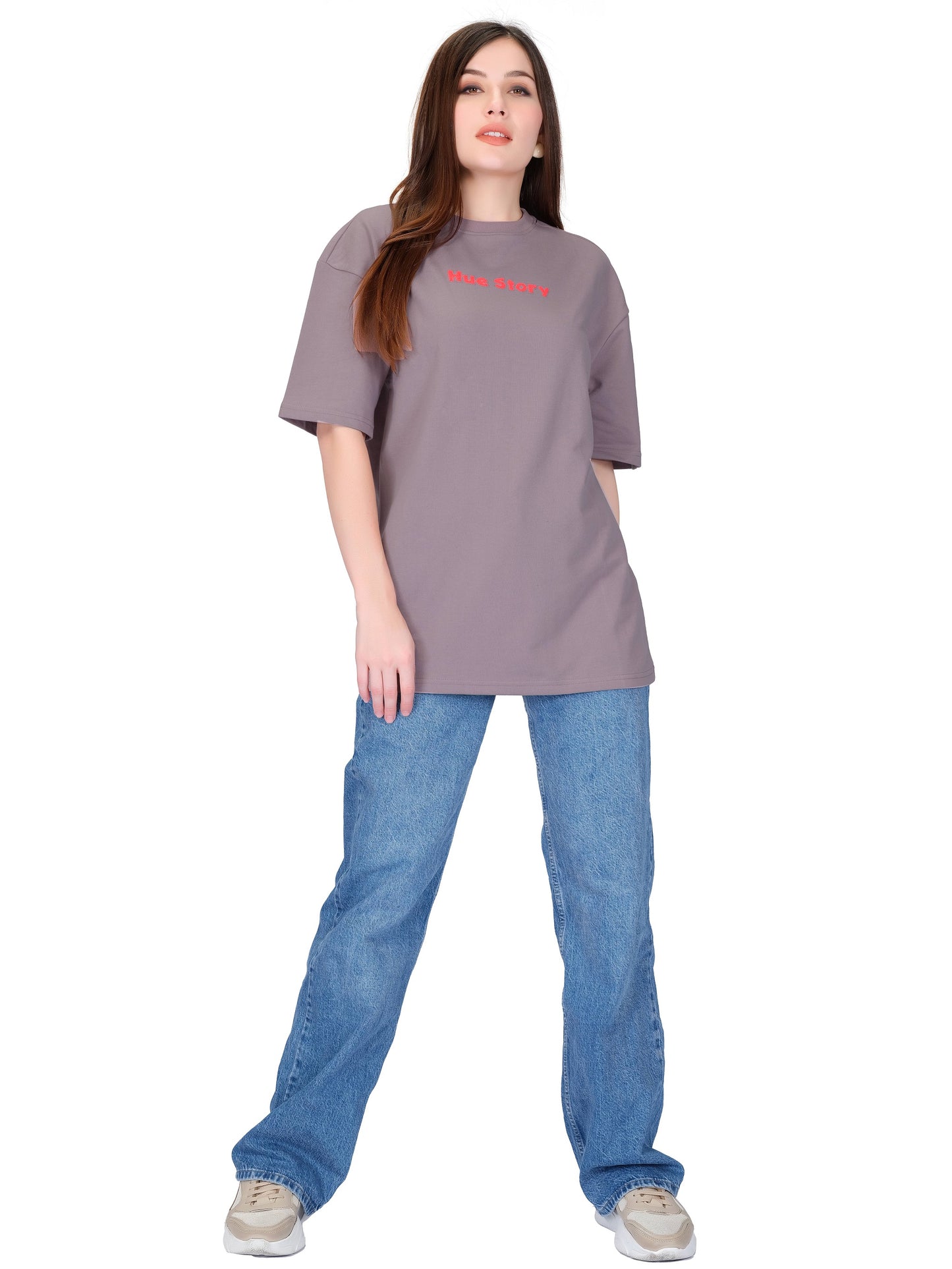 Powder Pink Unisex Oversized T-shirt
